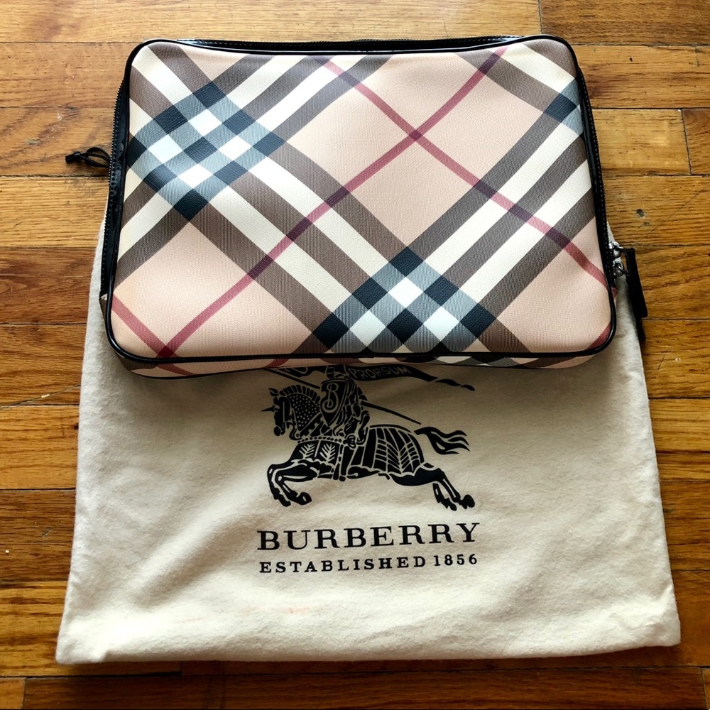 *SOLD* Burberry Laptop Case